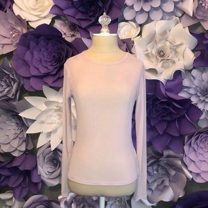 Sheer Light Pink Top